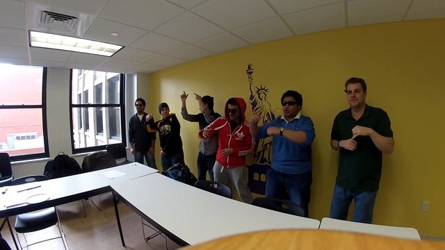 BAE students rapping big mac rap
