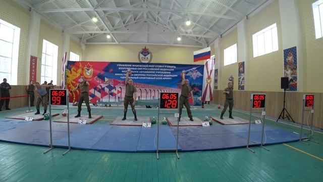 Чемпионат Вооруженных Сил РФ по Армейскому рывку гири 3 гр 85 кг Бетнев, Тирон