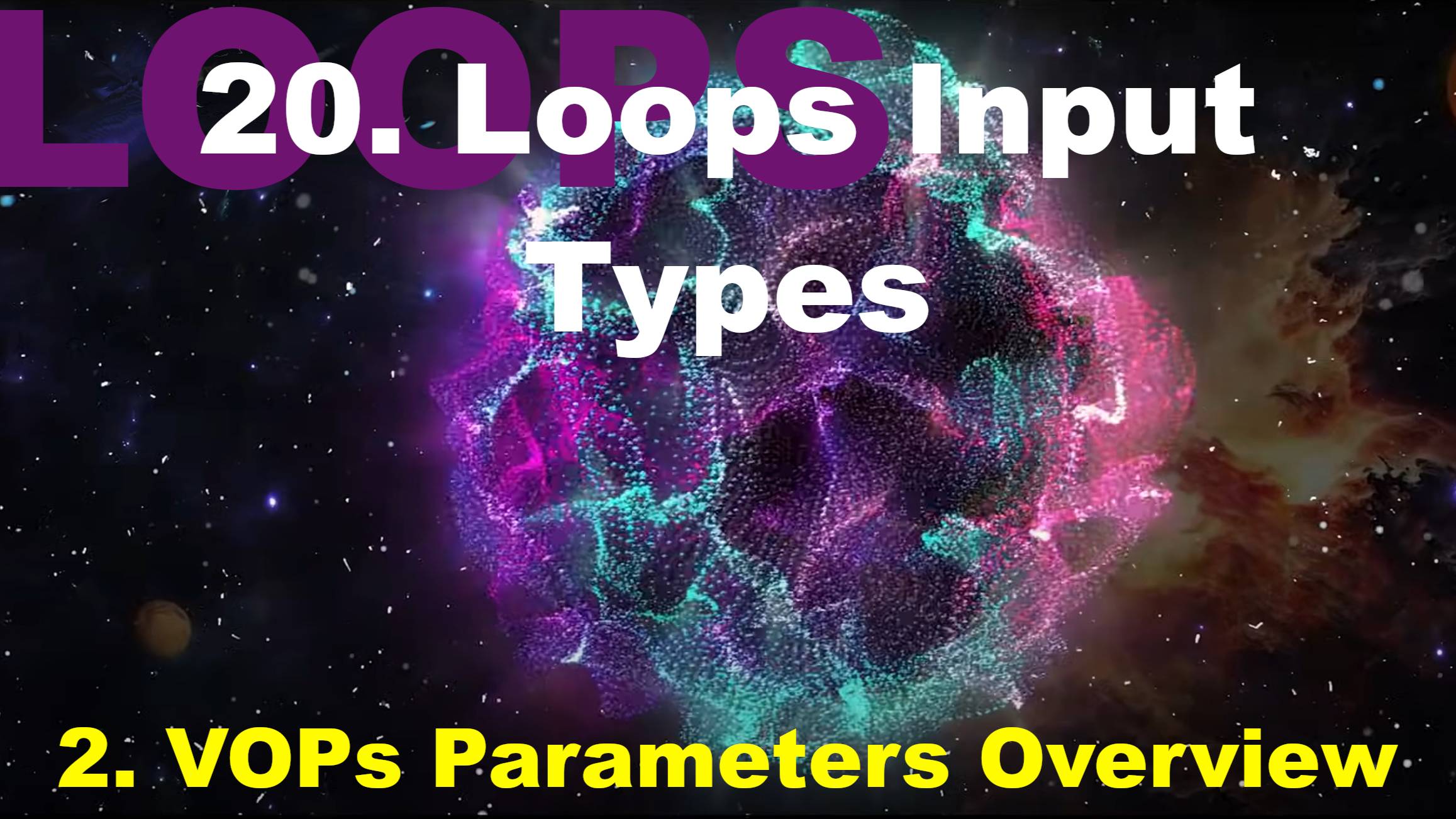 20.2. VOPs Parameters Overview