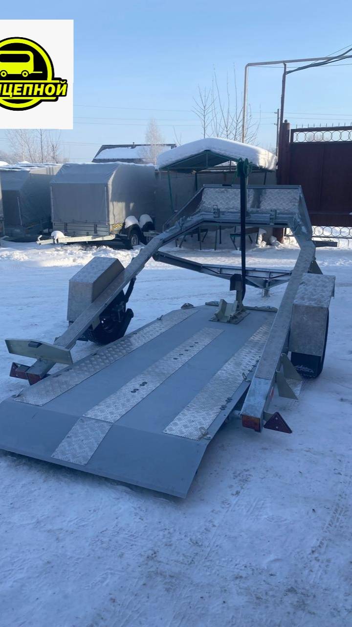 Обзор на Аляска Баггер для перевозки мотоцикла