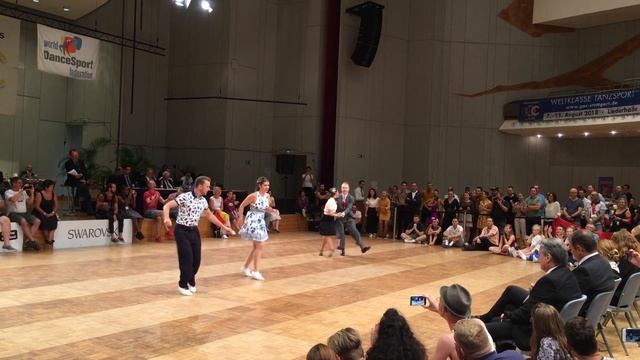 World Championship Boogie Woogie 2018 - First Round Fast Heat 16 Nils & Bianca