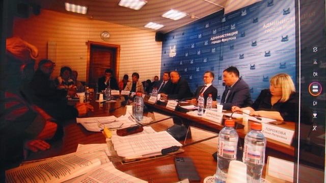 Речь В.И.Рыкова на встрече с мэром Иркутска Р.Н.Болотовым 21.03.2024г.