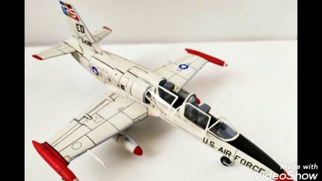 L-39C Albatros U.S. airforce, plastic model scale 1/72