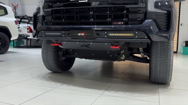 Бампер силовой передний BMS SPORT для Chevrolet Silverado 2022-2024