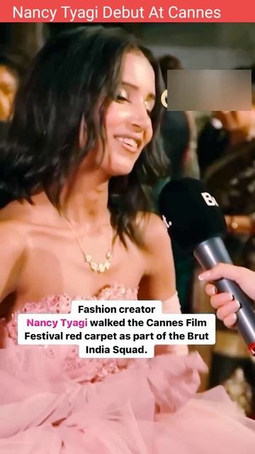 Nancy Tyagi Debut At Cannes Film Festival 2024