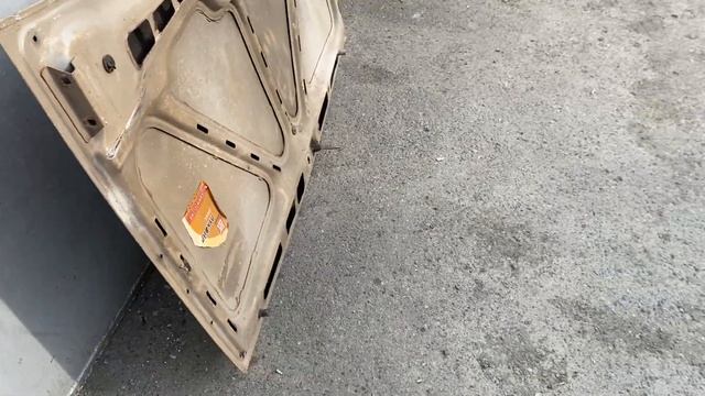 Капот и лыжа на короткое крыло Лада, ВАЗ 2108-2109