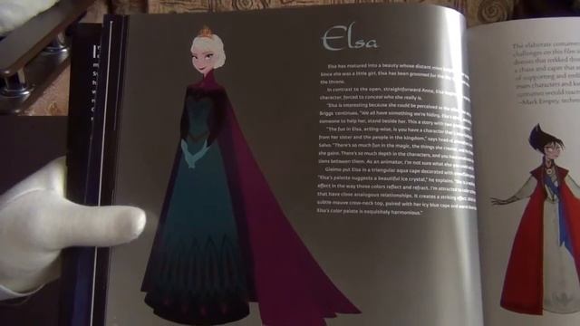 Анбоксинг артбука The art of Frozen