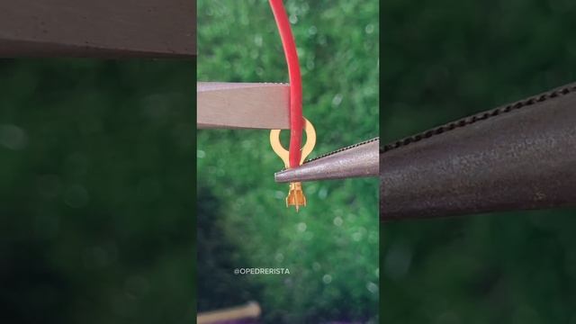 Фиксация кабеля в кабельном наконечнике