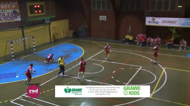 RUKOMET - PL BiH, 4. kolo / "KRIVAJA" Zavidovići vs "BORAC" Banja Luka 26:23 (13:11)