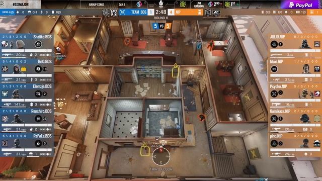 BDS vs NiP @Kafe | Six Sweden Major 2021 |  Playday 2