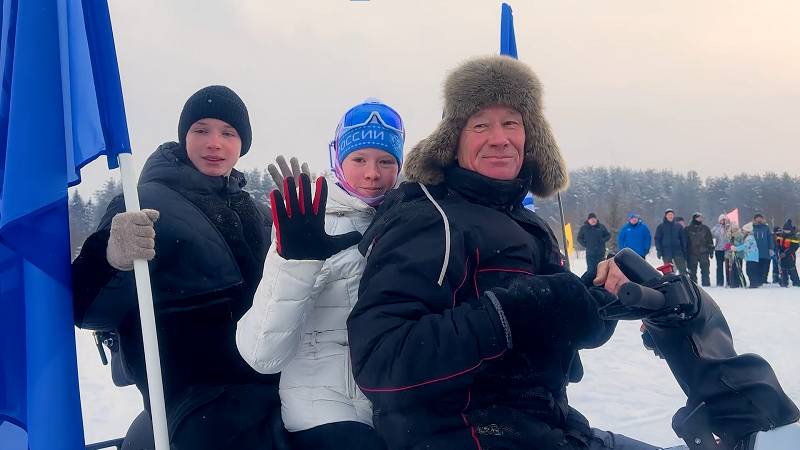 Снегоход для спортивной школы «Олимпиец» от АО «Соликамскбумпром»