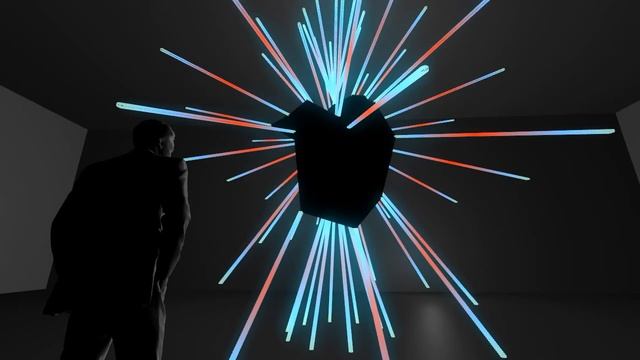 Interactive installation. Collective Intelligent Being