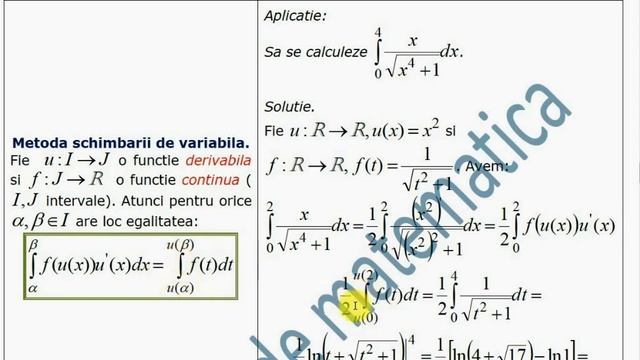 XII-Algebra-Integrala definita-reactualizare
