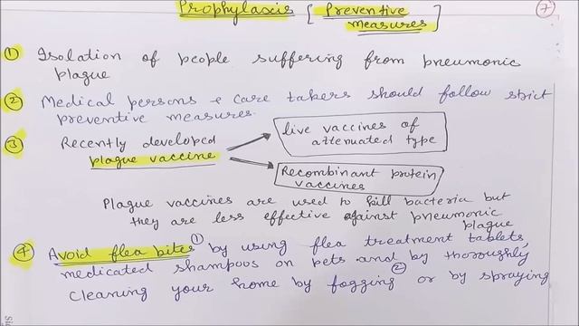 Lecture on Fleas as Disease Vector