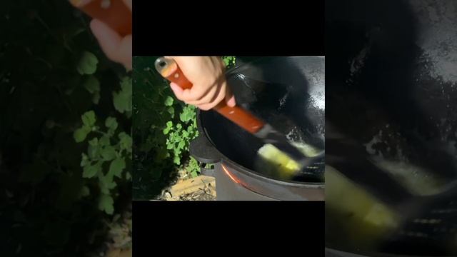 Плов из сочного мяса и Чабанский хинкал