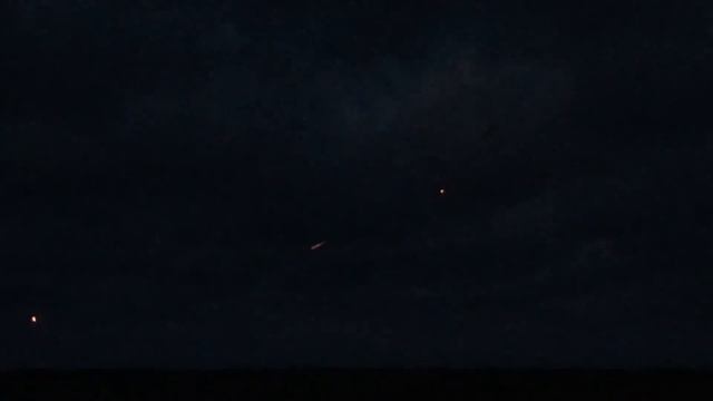 Puma Helicopter firing at target 5 on Donna Nook range. Night time flying 10.06.15