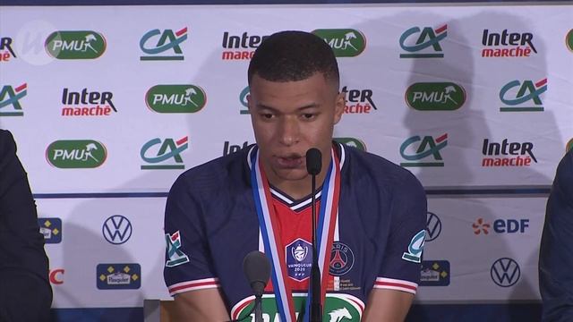 "Happy" Mbappe on French Cup win, title deciders & Benzema's Euro 2020 recall | Paris Saint Germain