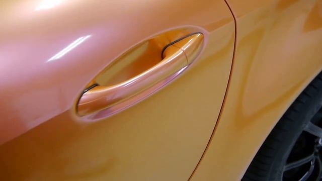 Chameleon Orange R171 SLK 350 by Wrap Workz Hong Kong