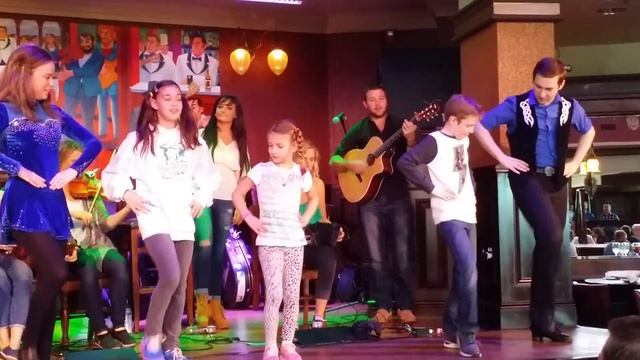 Alex Irish Dancing at Downtown Disney