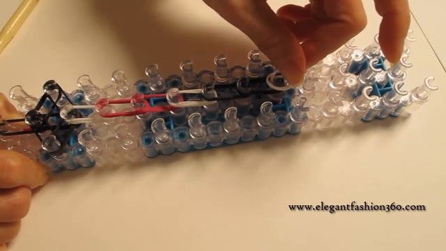 Rainbow Loom Snake Charm - California Mountain King snake - How to