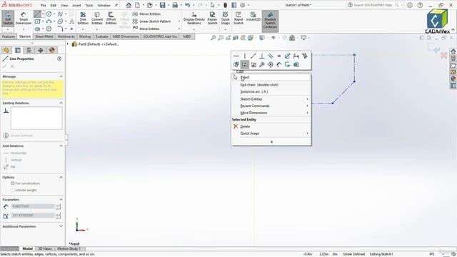 8 -Creating a Centerline and a Midpoint Line