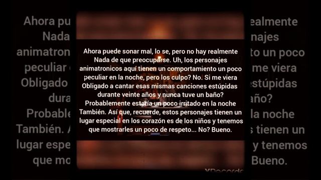 creepypasta de five and freddy el origen de todo