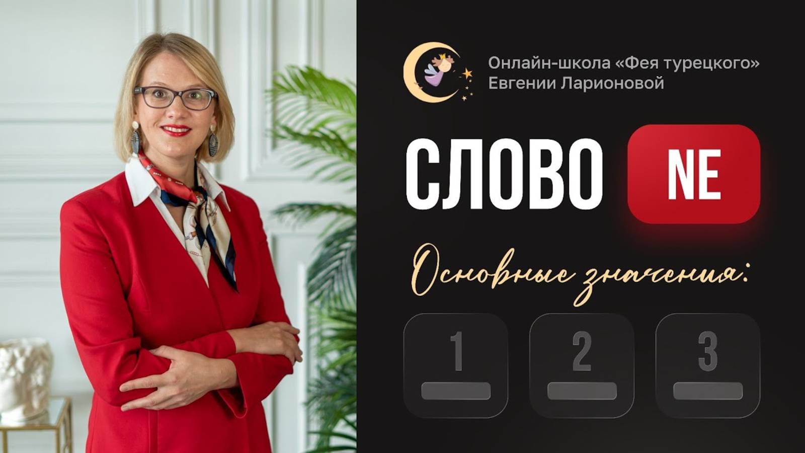 ТУРЕЦКОЕ СЛОВО NE: ОСНОВНЫЕ ЗНАЧЕНИЯ