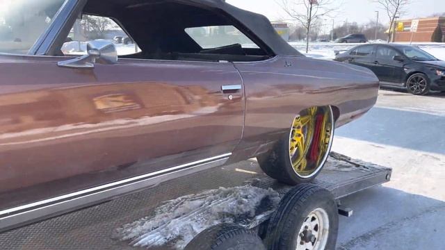 Dropping off the 71 impala