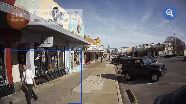 Alibi 2.1 Megapixel 100' IR WDR Outdoor Turret Dome IP Security Camera