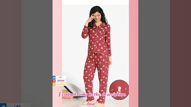 2021 Zivami Latest Summer Night Wear Cotton pyjama set #zivami#