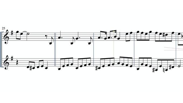 Summertime  Trumpet Duet  (Advanced)