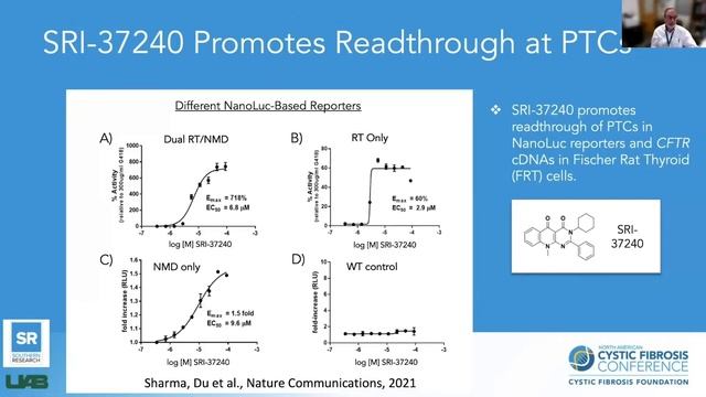 NACFC 2021 | Restoring CFTR When There is None: Emerging Strategies to Overcome Refractory Variants