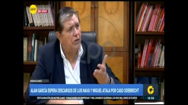 ALAN GARCIA ULTIMA ENTREVISTA EN RPP ANTES DE SUICIDARSE PARA ANO IR A LA CARCEL COBARDE
