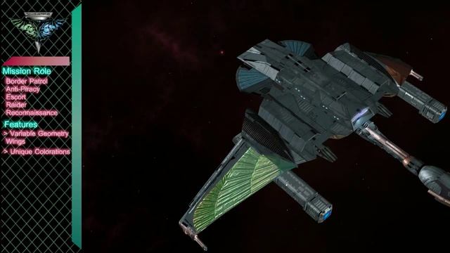 The First Romulan-Klingon Hybrid Warship - Animated & Resurrected!