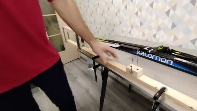 Станок для подготовки лыж. Своими руками.