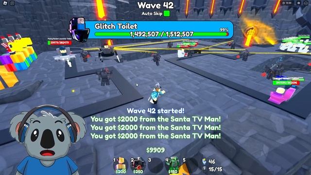 MACE CAMERAWOMAN vs SCIENTIST MECH in Toilet Tower Defense
