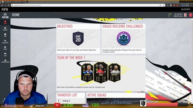 *LIVE* FIFA 20 WEB APP HYPE!!! EA ACCESS Kommt vielleicht??