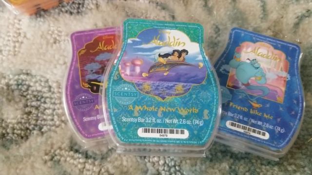 Disney Aladdin Scentsy Collection Review / Haul / Overlook