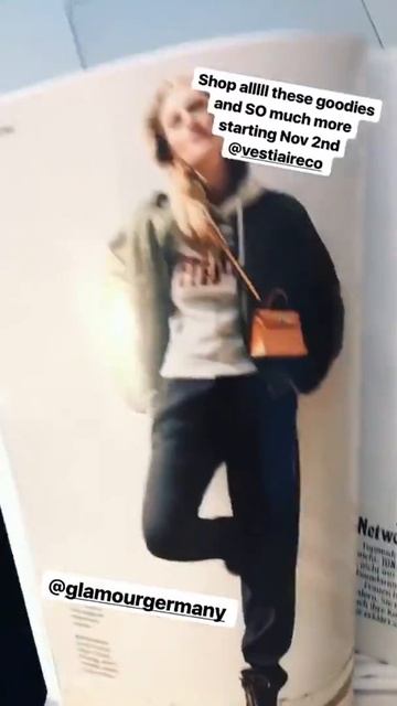 Instagram stories Toni Garrn
