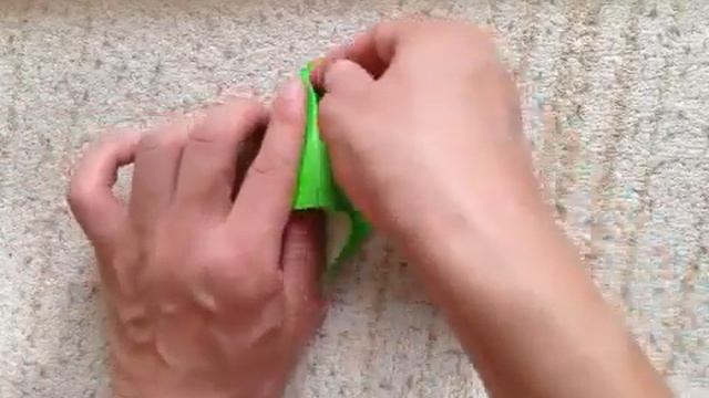 How to make a origami Three-dimensional cabbage