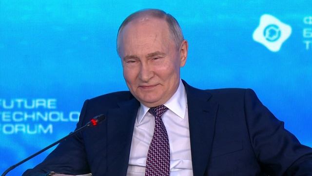 Владимир Путин принял участие в пленарном заседании Форума будущих технологий [ 21.02.2025 ]