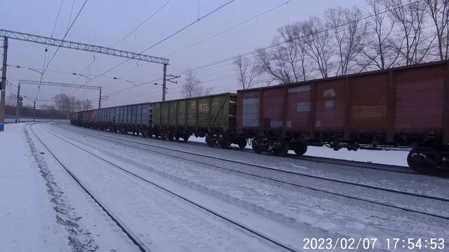 Снято с каналом Железнодорожная тематика 7.02.23