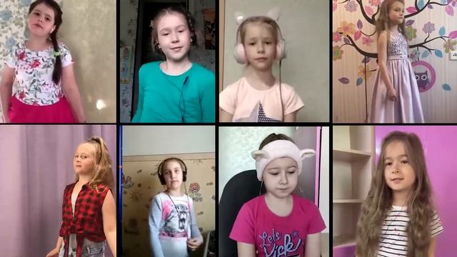 Вокально-хореографический коллектив "Изумрудный город", песня "Школьный реп"