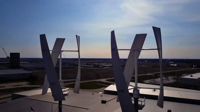 Helical Darrieus H Wind Turbine Inspection