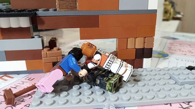 заражение Lego анимация