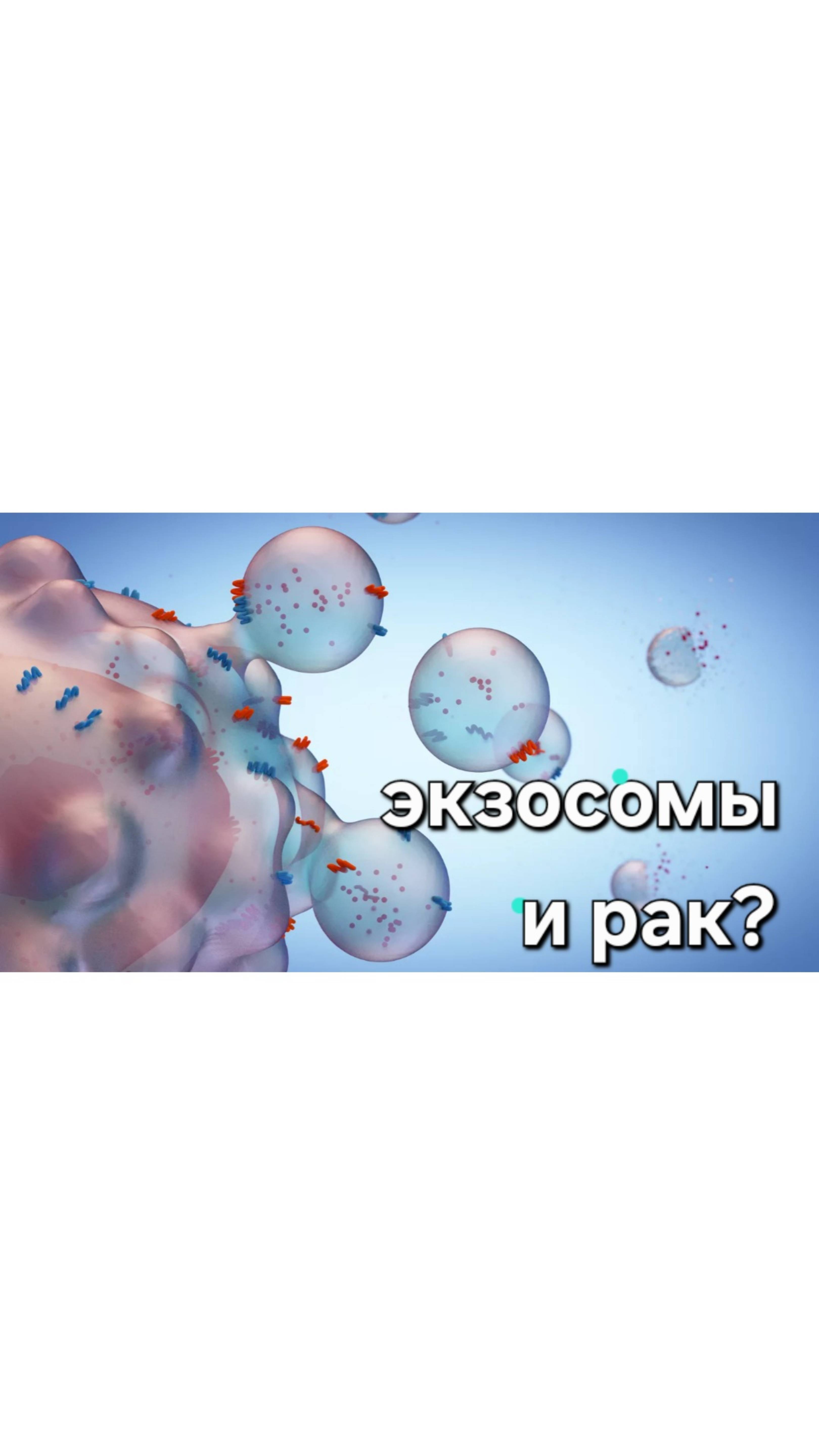 Экзосомы и рак?