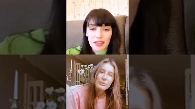 Ольга Серябкина & Кети Топурия @ Прямой эфир (29.04.2020)