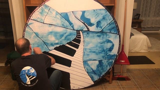 Le Studio Morin-Heights stain glass piano replica November 14 2019 Part 3