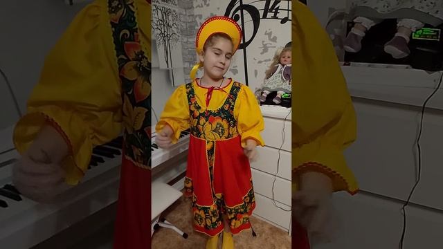 Пелагея🌺9 лет☀️🕊️Народная песня🎶🪗,,Барыня,,💃❤️