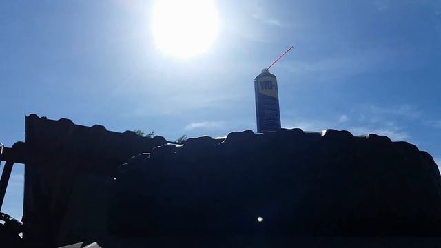 Что будет если оставить балончик WD 40 на солнце